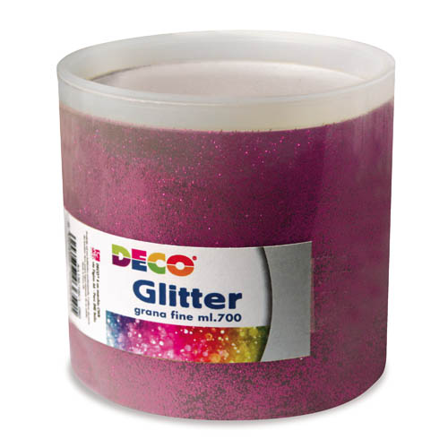 BRILLANITNI GLITTER GRANA FINE FUXIA ML.700