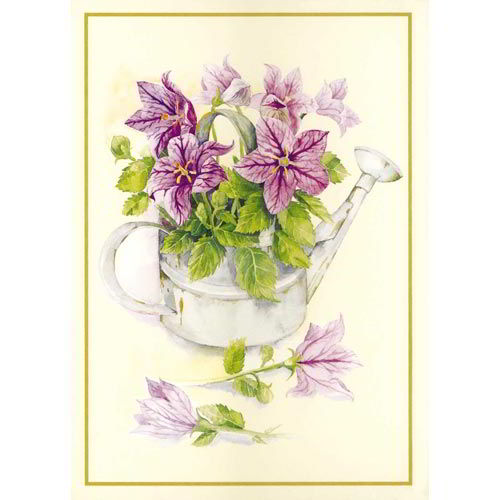 CARTA DECOUPAGE 3D CM.9X12 - CONF. 4 FG. - VASO FIORI