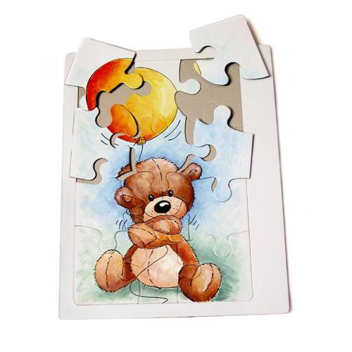 SET 3 PUZZLE DISEGNO/COLORO CM. 35,5X28