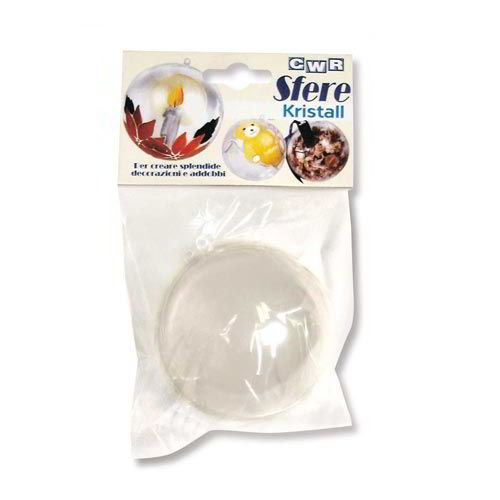 SFERA KRISTALL 3D DIAMETRO CM. 8 IN BUSTA - CONF.4 PZ.