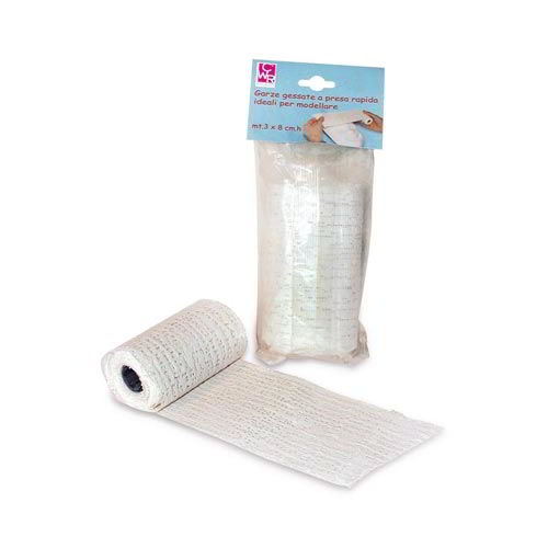 GARZE GESSATE CM.10X3 MT. - CONF. 4 PZ.