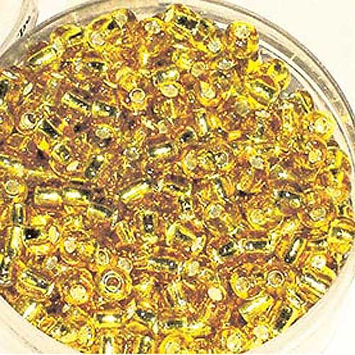PERLE VETRO 6/0 - SCATOLINA GR.30 - ORO