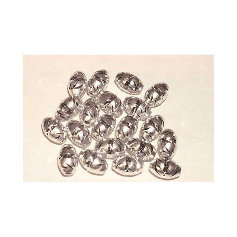 PERLE - ALLUNGATE 20 PZ. - ARGENTO