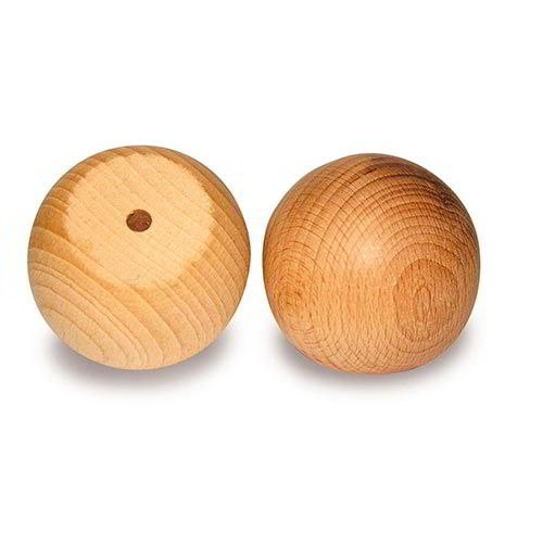 TESTA IN LEGNO DIAM.CM.4,8 - CONF.6 PZ.
