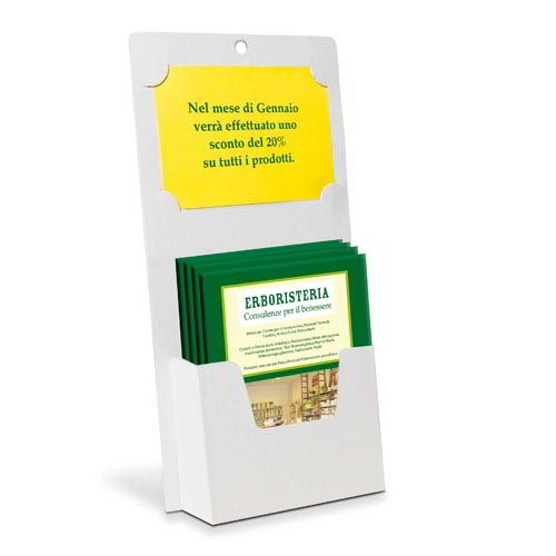PORTAFOGLIETTI IN CARTONE CM.18,5X34,5H - CONF.10 PZ.