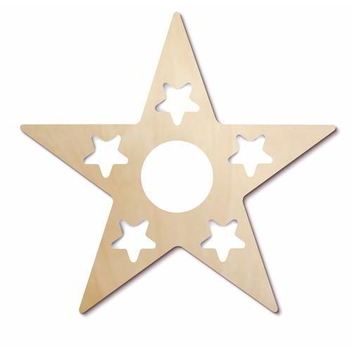 STELLA FORATA DA APPENDERE