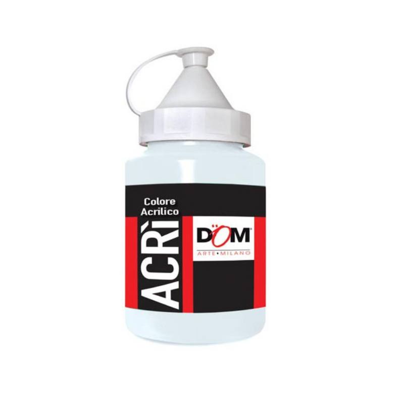 COLORE ACRILICO - FLACONE ML.250 - BIANCO DI ZINCO