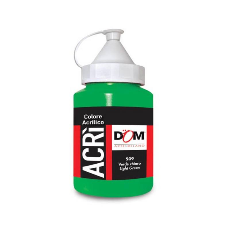 COLORE ACRILICO - FLACONE ML.250 - VERDE CHIARO
