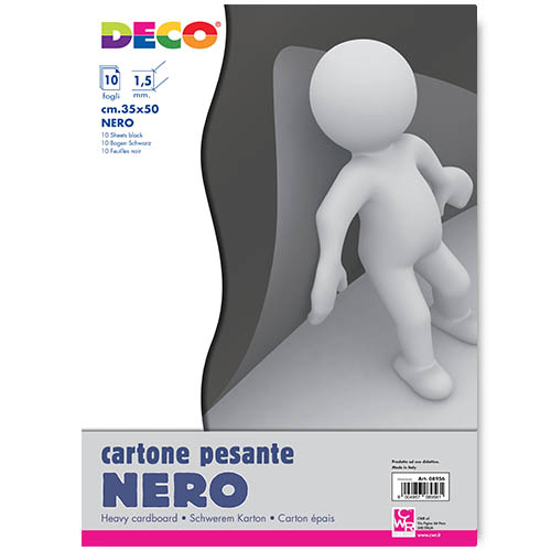 CARTONE PESANTE BLACK SPESS. 1,5 - CM.35X50