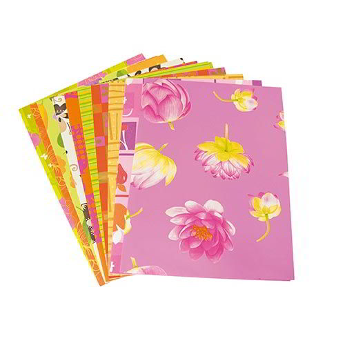 CARTA REGALO CM.70X100 - BUSTA 10 FG. - ASSORTIMENTO GENERICO