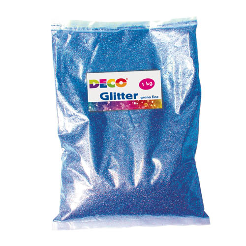 BRILLANTINI GLITTER - BUSTA KG.1 - BLU