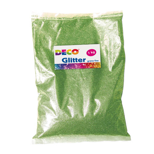 BRILLANTINI GLITTER - BUSTA KG.1 - VERDE