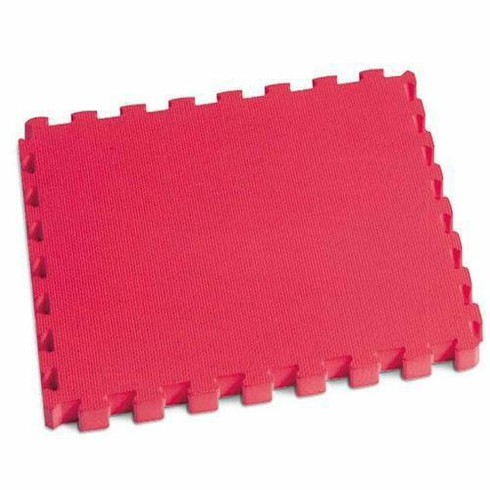 TAPPETO A INCASTRO EVA CM.100X100X1 ROSSO