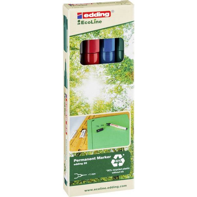 MARKER EDDING 25 ECOLINE DA 4PZ.