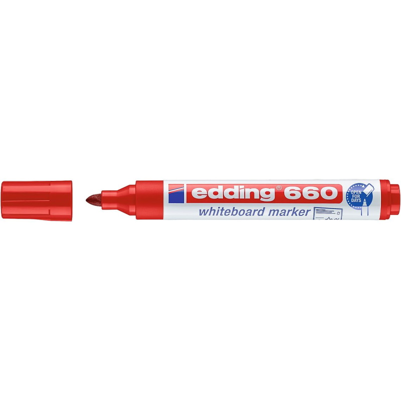 MARKER EDDING LAVAGNA 660 ROSSO