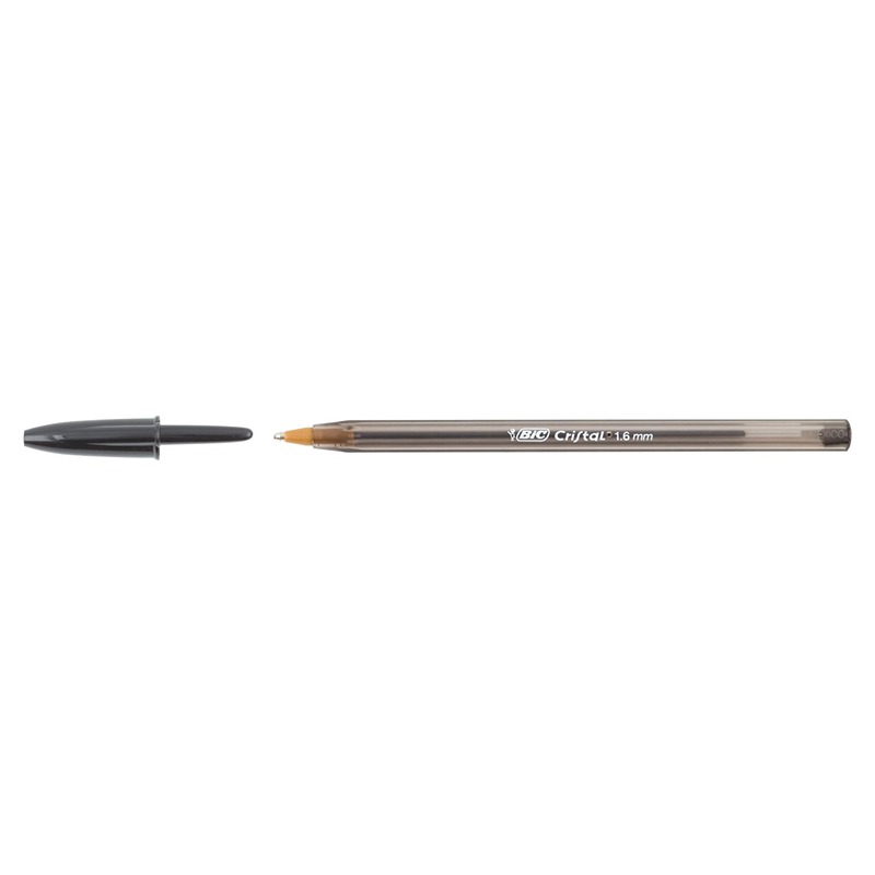 PENNASFERA BIC LARGE 1,6 CRISTAL NERO