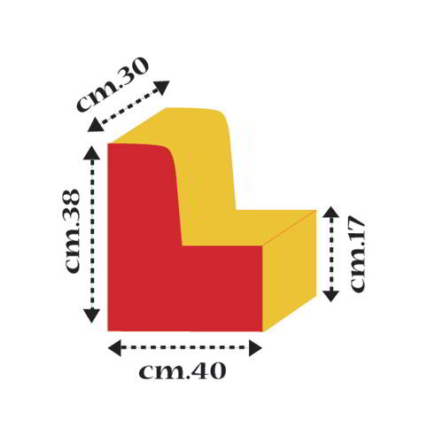 NUVOLA - POLTRONCINA CM.40X30X38H
