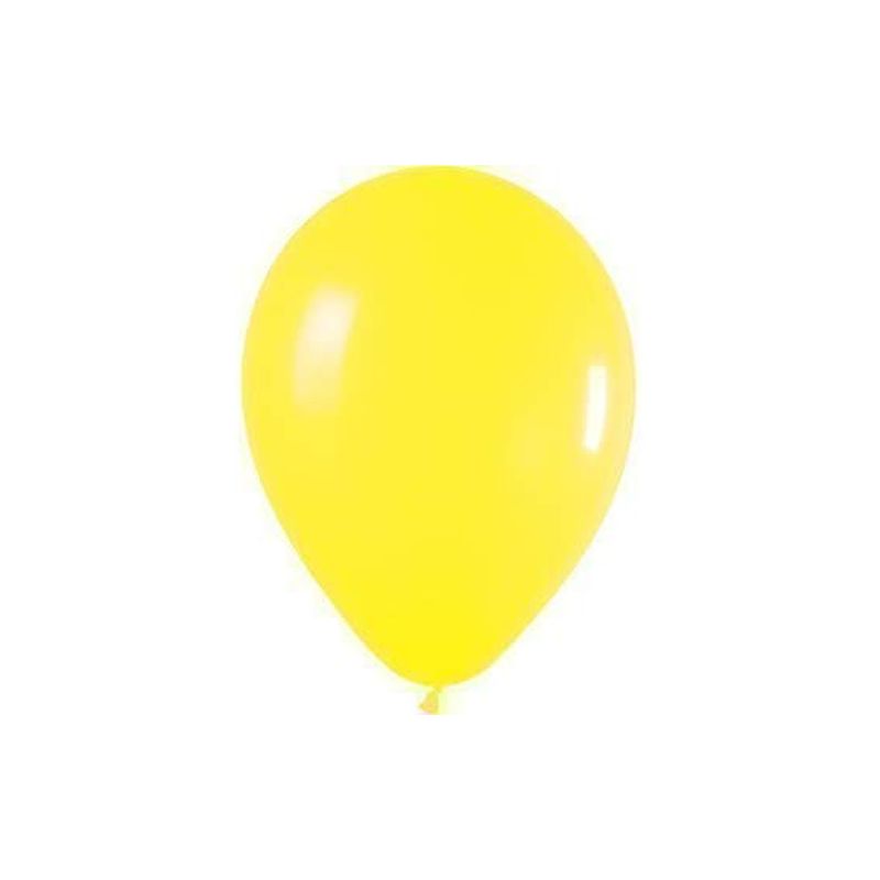 PALLONCINI GONFIABILI CM.24 BUSTA PZ.100 - GIALLO