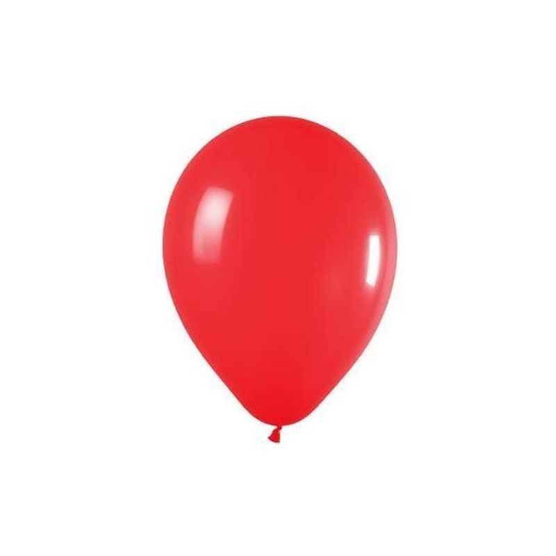 PALLONCINI GONFIABILI CM.24 BUSTA PZ.100 - ROSSO