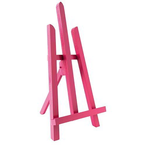 CAVALLETTO MINI LYRA LEGNO -  FUXIA