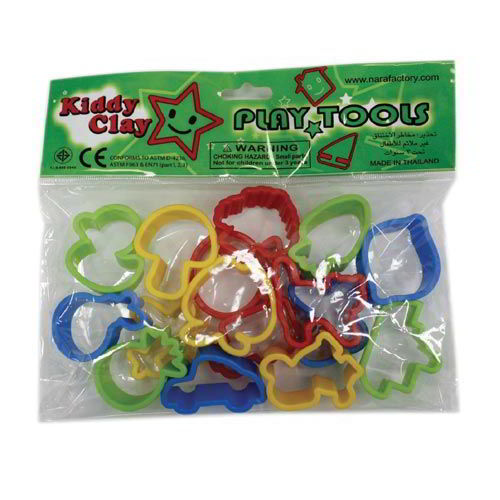 KIDDY CLAY - 16 FORMINE PER PLASTILINA - BUSTA