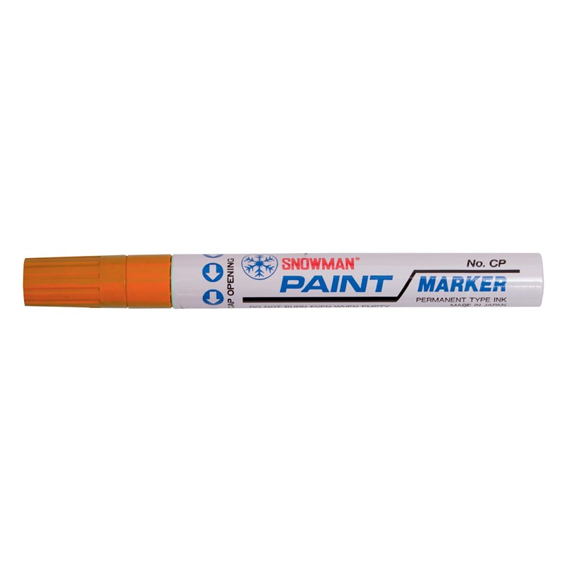 MARKER SNOWMAN CP-12 PAINT P.MEDIA ARANCIONE