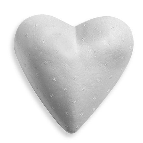 CUORE IN POLISTIROLO CM.15