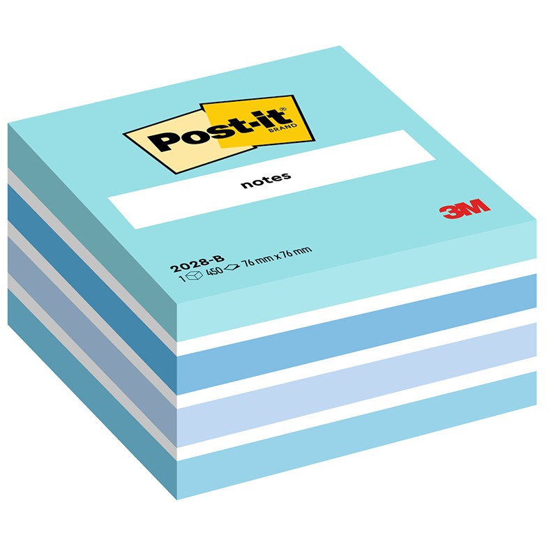 POST IT 2028-B 76X76 CUBO BLU 450FG