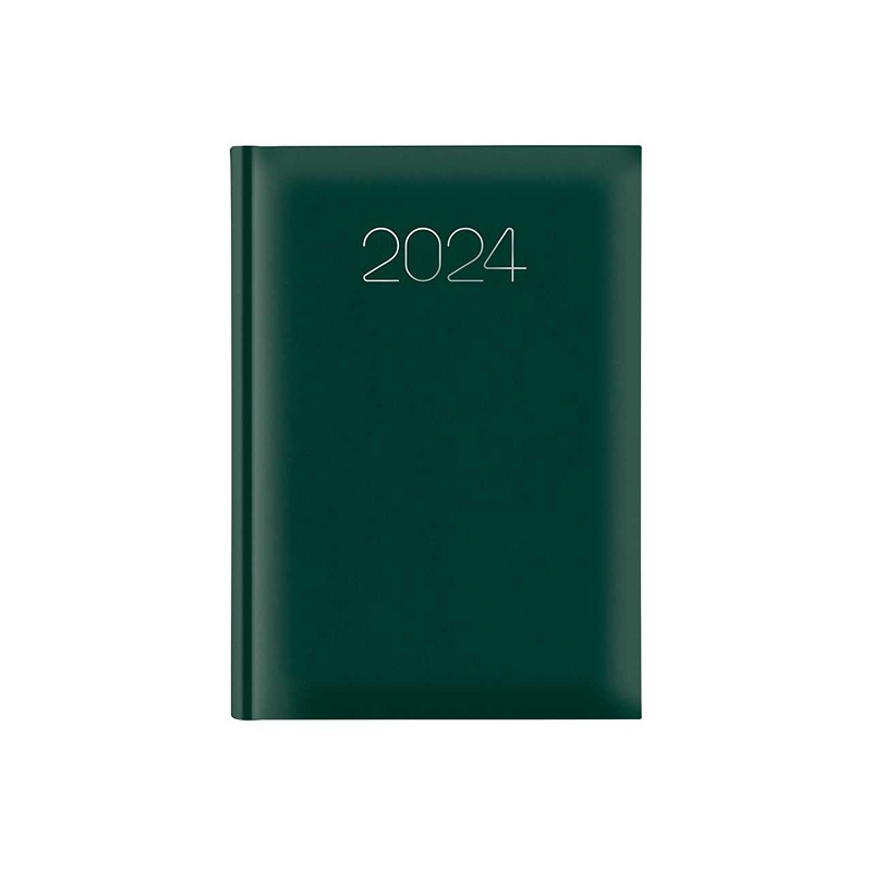 AGENDA SETTIMANALE GOMMATO 17X24 VERDE