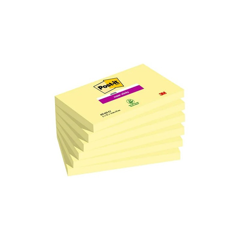 POST IT 655 76X127 GIALLO CANARINO  FG100  /12