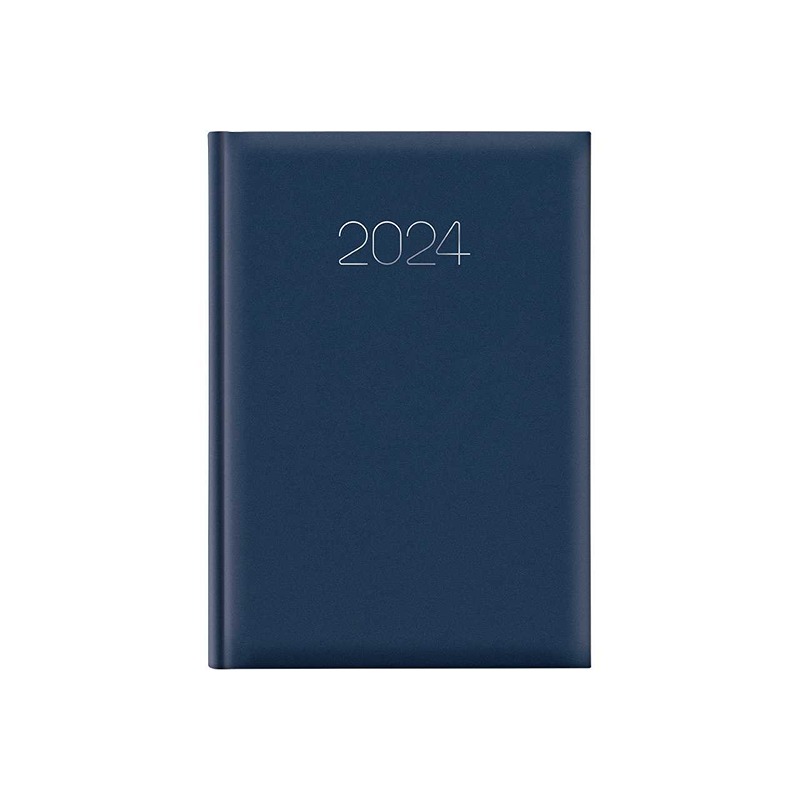 AGENDA GIORNALIERA GOMMATO 11X16 BLU