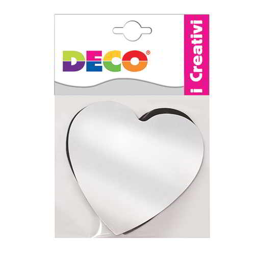 SPECCHIO CUORE CM.7 - BUSTA 4 PZ.