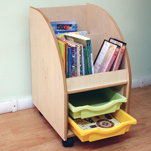 MINI LIBRERIA CM.38X50X60H + 2 CASSETTI