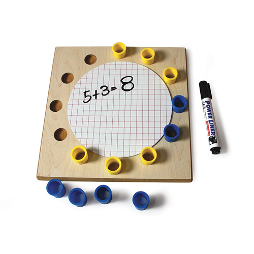 TAVOLA MATEMATICA - 12 CILINDRETTI