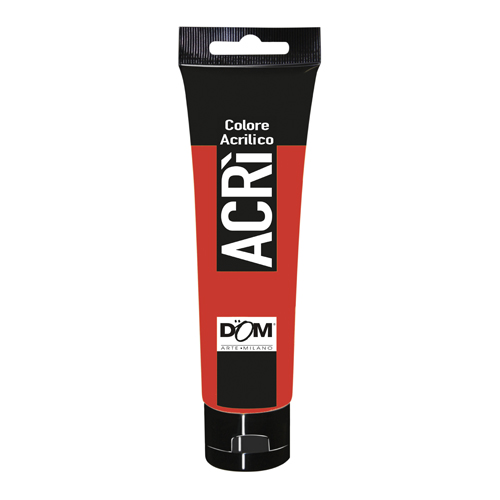 ACRILICO - TUBO ML.100 - ROSSO DI CADMIO