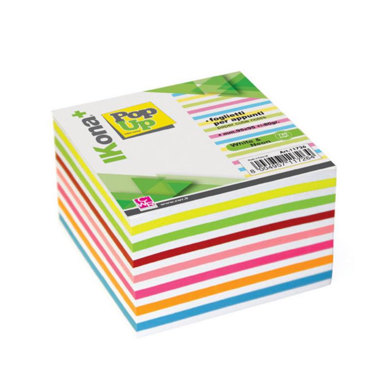 POP-UP - CUBO CARTA FG.700 - MM.95X95 - STRIPED