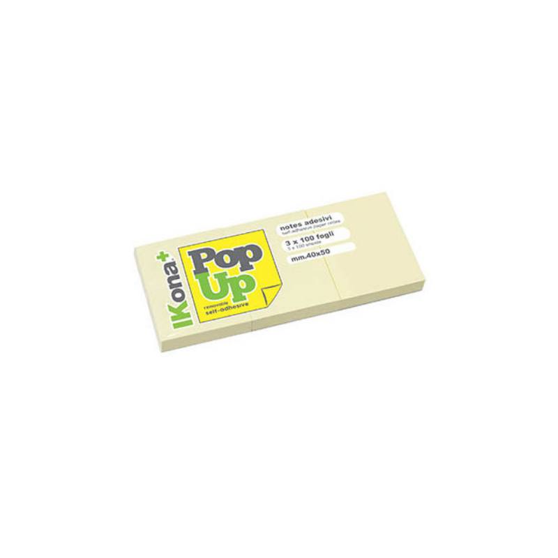 POP-UP NOTES -3 PADS - FG.100 - MM.50X40
