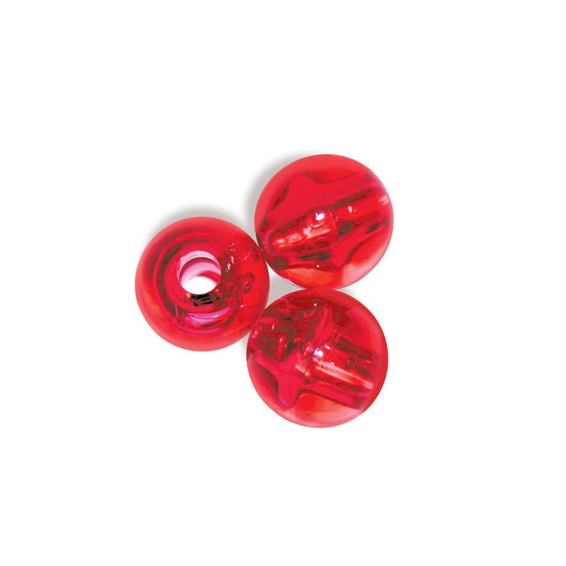 PERLE CRISTAL MM.12 - 50 PEZZI - ROSSO