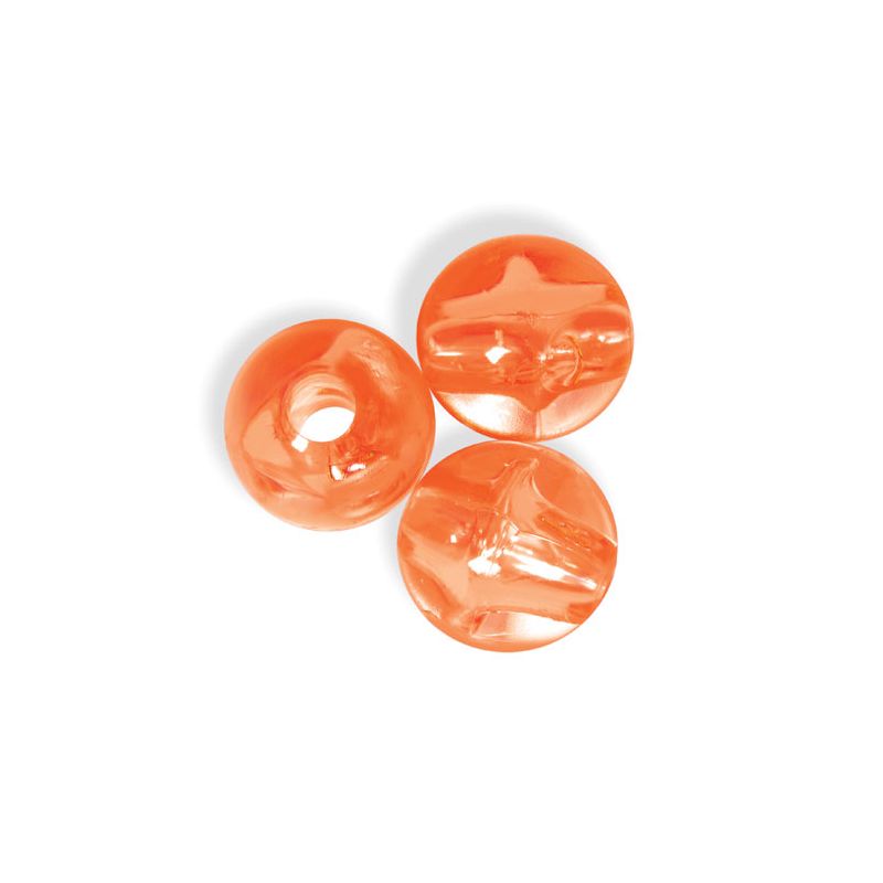 PERLE CRISTAL MM.12 - 50 PEZZI - ARANCIO