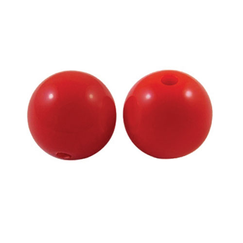 PERLE TAHITI MM.12 - 50 PEZZI - ROSSO