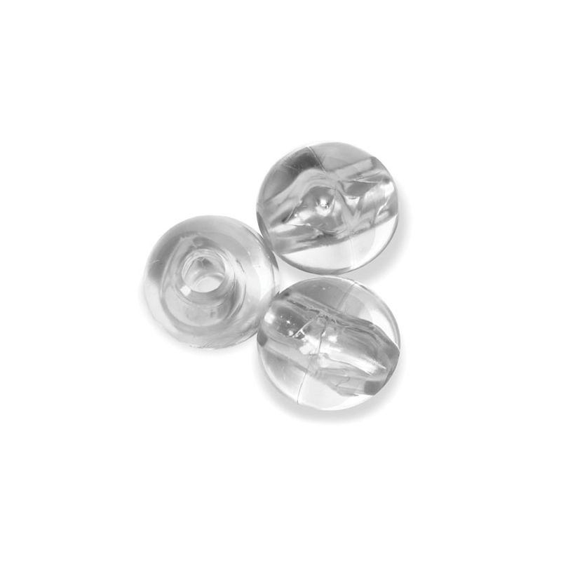 PERLE CRISTAL DIAM.MM.16 - BUSTA 30 PZ.  - TRASPARENTE