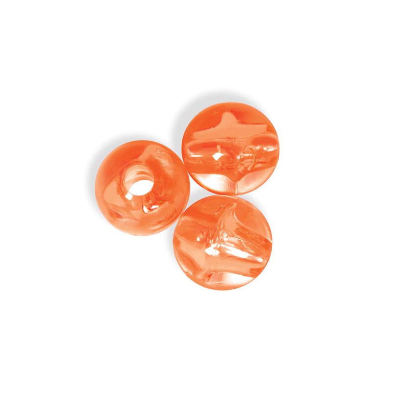 PERLE CRISTAL DIAM.MM.16 - BUSTA 30 PZ. - ARANCIO