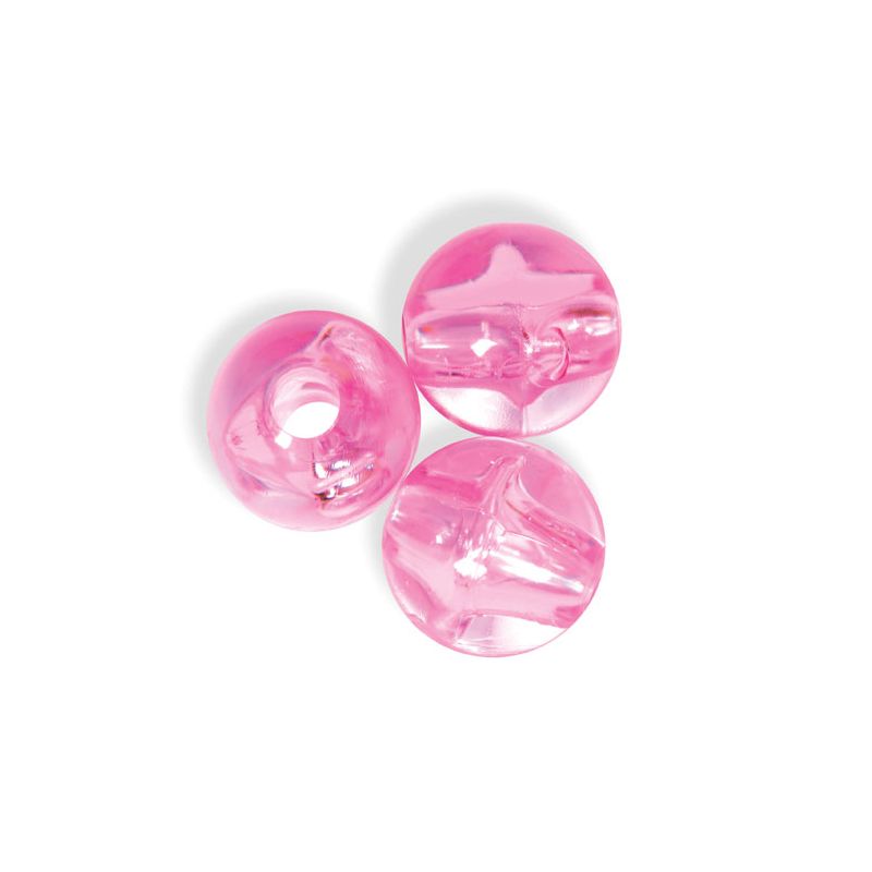 PERLE CRISTAL DIAM.MM.16 - BUSTA 30 PZ. - ROSA