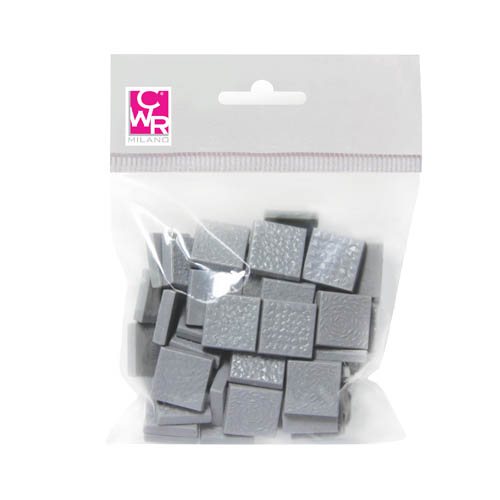 MOSAICO ARTISTICO MM.15X15 - BUSTA 50 PZ. - GRIGIO