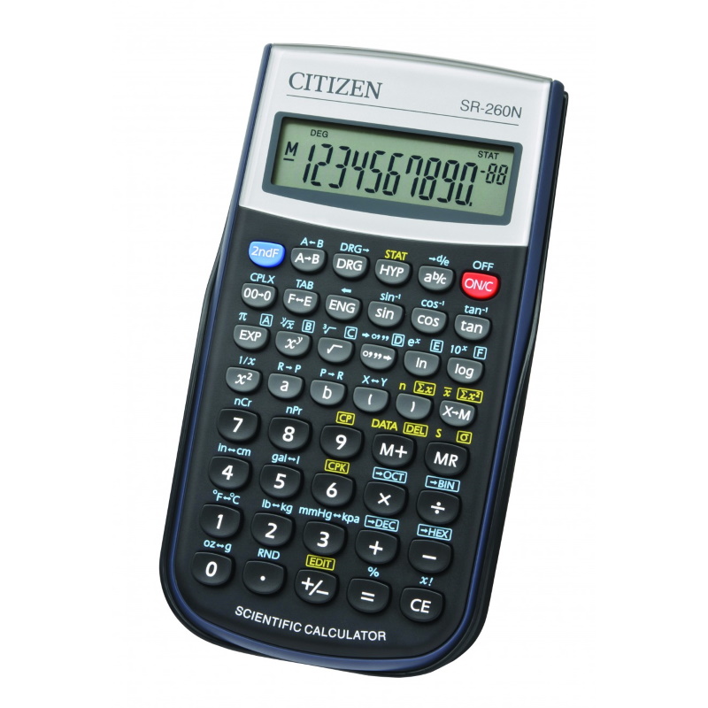 CALCOLATRICE SCIENTIFICA CITIZEN SR-260N