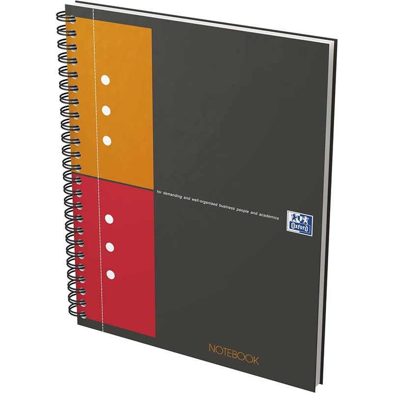 QUADERNO SPIR. OXFORD NOTEBOOK A4+ 80GR 80FG 5MM