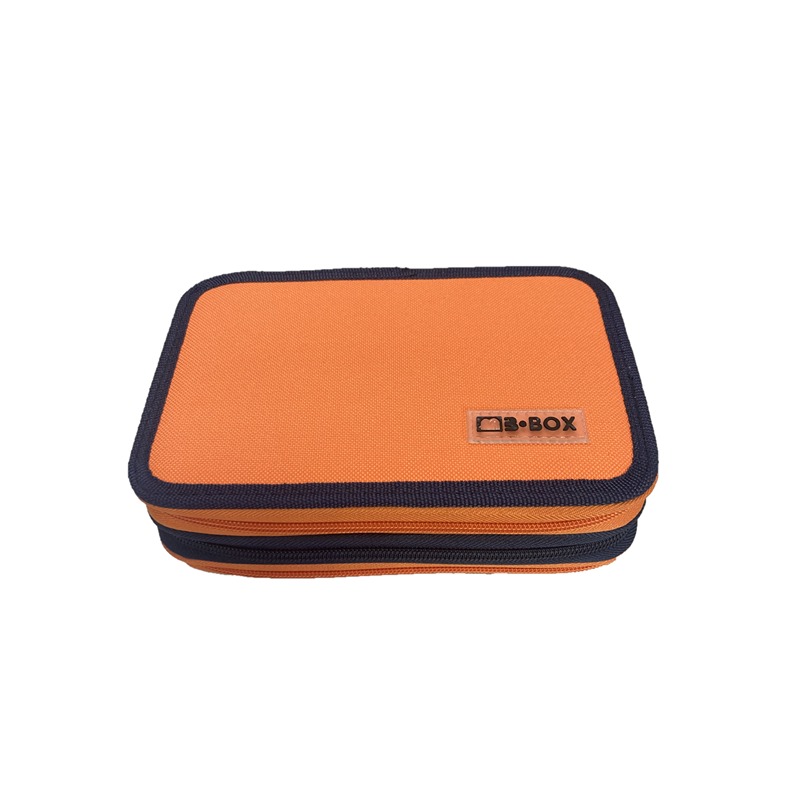 ASTUCCIO 3 ZIP PIENO BOX ARANCIONE