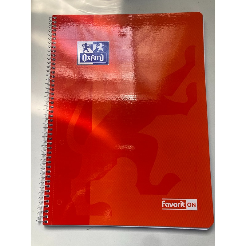 QUADERNO SPIRALE OXFORD FAVORIT 90GR 120PG 1R ARANCIONE