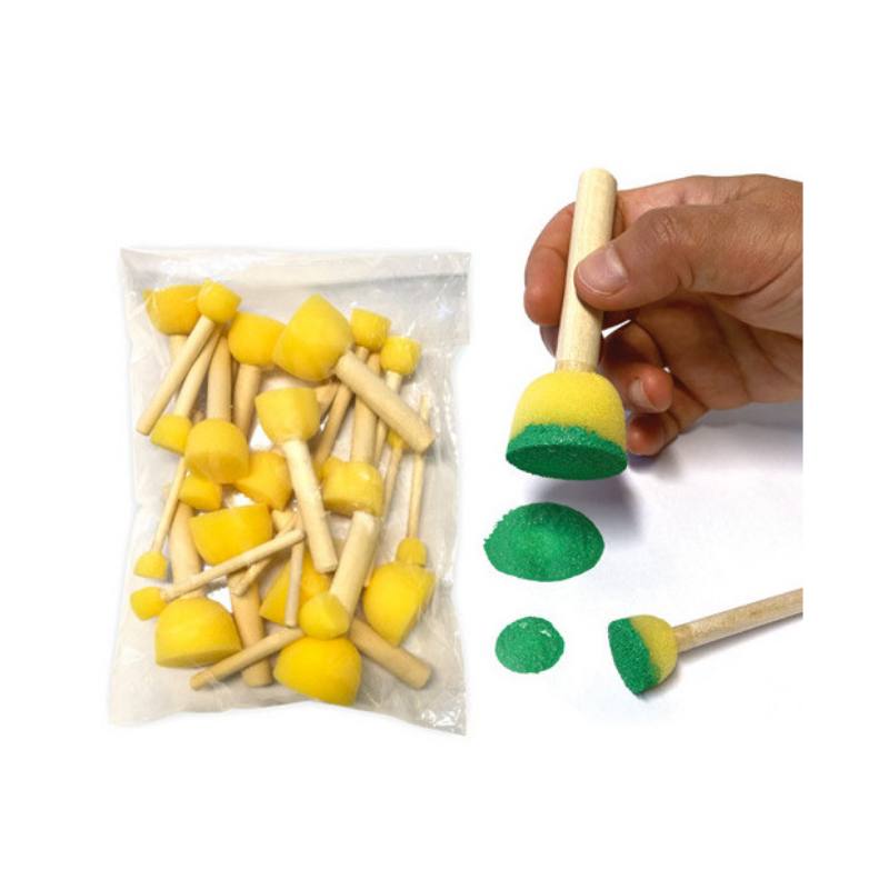 TAMPONI STAMPIGLIATURA - SET PZ. 24 MISURE ASSORTI