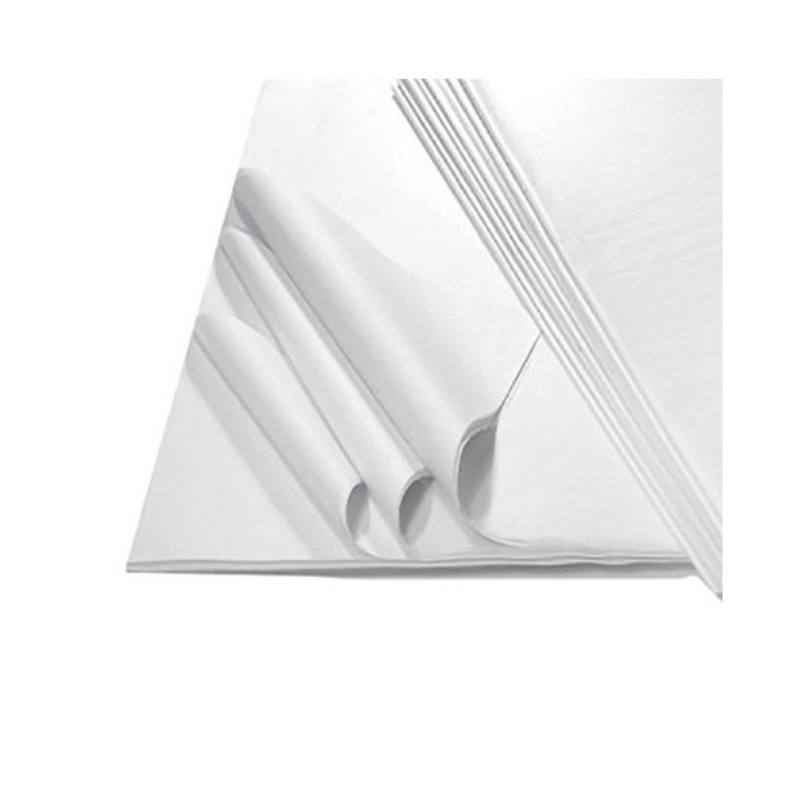 CARTA VELINA GR.22 - SET 100 FG. CM.100X140 - BIANco